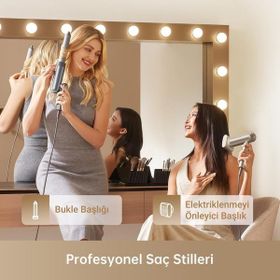 Dreame Hair Pocket Glory Ahd51 Gri Saç Kurutma Makinesi