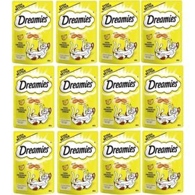 Dreamies 12x60 gr Cheese Peynirli Kedi Ödül Maması