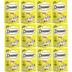 Dreamies 12x60 gr Cheese Peynirli Kedi Ödül Maması