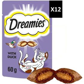Dreamies 12x60 gr Ördekli Kedi Ödül Maması