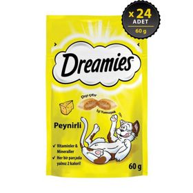 Dreamies 24x60 gr Peynirli Kedi Ödül Maması