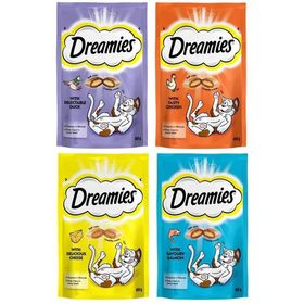 Dreamies 4x60 gr Karışık Paket Kedi Ödül Maması