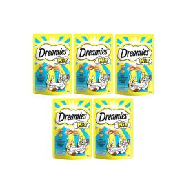 Dreamies 5x60 gr Mix Peynirli Somonlu Kedi Ödülü Maması