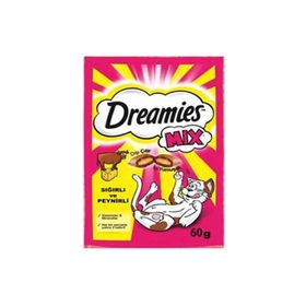 Dreamies 60 gr Biftek ve Peynirli Mix Kedi Ödül Maması