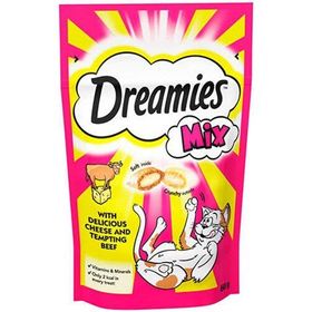 Dreamies 60 gr Mix Sığır Etli Yavru ve Yetişkin Kedi Ödülü