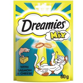 Dreamies 60 gr Somon ve Peynirli Mix Kedi Ödül Maması