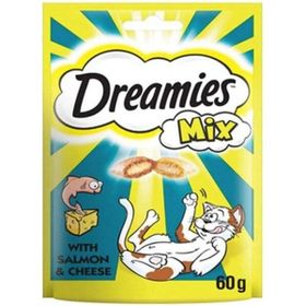 Dreamies 60 gr Somon ve Peynirli Mix Kedi Ödül Maması