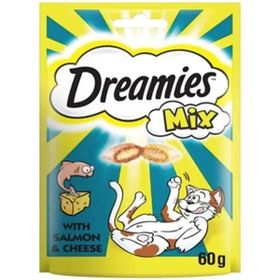 Dreamies 60 gr Somon ve Peynirli Mix Kedi Ödül Maması