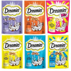 Dreamies 6x60 gr Karışık Paket Kedi Ödül Maması