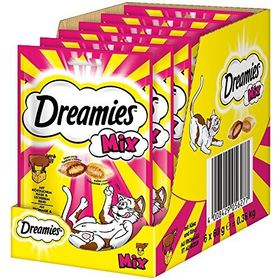 Dreamies 6x60 gr Mix Dana Etli Peynirli Kedi Ödülü