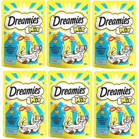 Dreamies 6x60 gr Mix Somonlu Peynirli Kedi Ödülü