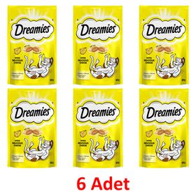 Dreamies 6x60 gr Peynirli Kedi Ödül Maması