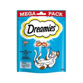 Dreamies Mega Pack İç Dolgulu Somonlu 180 gr Kedi Ödül Bisküvisi