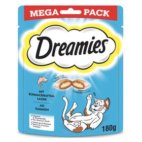 Dreamies Mega Pack İç Dolgulu Somonlu 180 gr Kedi Ödül Maması