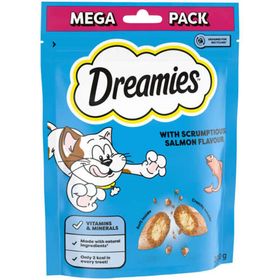 Dreamies Mega Pack With Somonlu 180 gr Kedi Ödülü