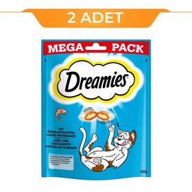 Dreamies Mega Somonlu 2x180 gr Kedi Ödül Maması