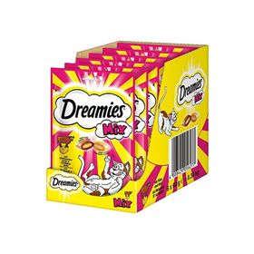 Dreamies Mix Peynir ve Sığır Etli 6x60 gr Kedi Ödül Maması