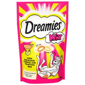 Dreamies Mix Sığır Etli ve Peynirli 6x60 gr Kedi Ödül Maması