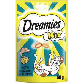 Dreamies Mix Somonlu ve Peynirli 3x60 gr Kedi Ödülü Maması