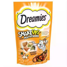 Dreamies Multivitaminli Kedi Çimli Tavuklu 55 gr Kedi Ödülü