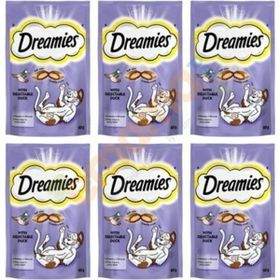 Dreamies Ördek İçeren 6x60 gr Kedi Ödül Maması