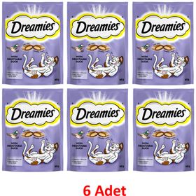 Dreamies Ördekli 6x60 gr Kedi Ödül Maması