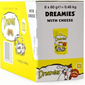 Dreamies Peynirli 8x60 gr Kedi Ödül Maması