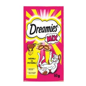 Dreamies Peynirli Biftekli 6x60 gr Kedi Ödül Maması