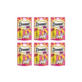 Dreamies Peynirli Ve Sığırlı 6x60 gr Kedi Ödülü Maması