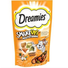 Dreamies Shake Ups Rockin Rooster 55 GR Kedi Ödülü