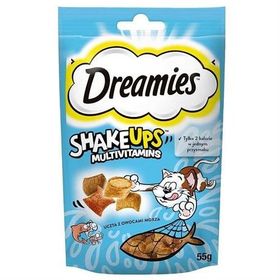 Dreamies Shake Ups Seafood 55 gr Kedi Ödülü