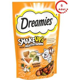 Dreamies Shakeups Multivitaminli 6x55 gr Kedi Ödülü Maması