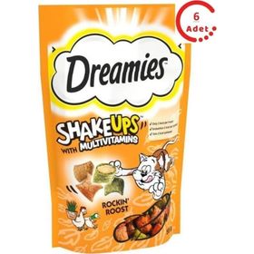 Dreamies Shakeups Multivitaminli 6x55 gr Kedi Ödülü Maması