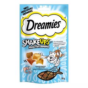 Dreamies Shakeups Multivitaminli Deniz Ürünleri 55 GR Kedi Ödülü Maması