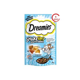 Dreamies Shakeups Multivitaminli Deniz Ürünleri 6x55 gr Kedi Ödülü Maması