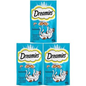 Dreamies Somonlu 3x60 gr Kedi Ödül Maması