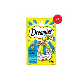 Dreamies Somonlu Peynirli 60 gr x 3 Adet Kedi Ödül Mamasi
