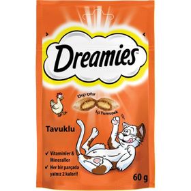 Dreamies Tavuklu 60 gr Kedi Ödülü Maması