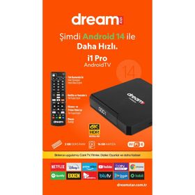 Dreamstar i3 Plus 16 GB 6K Android 14 TV Box