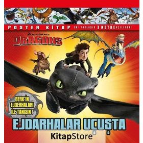 DreamWorks Dragons - Ejderhalar Uçuşta Poster Kitap - Catherine Hapka