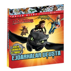DreamWorks Dragons - Ejderhalar Uçuşta Poster Kitap - Catherine Hapka