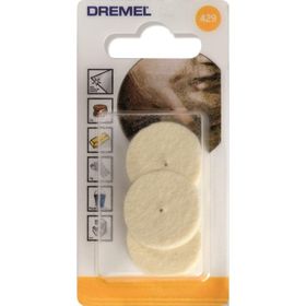 Dremel 26 mm 429 3 Adet Parlatma Diski