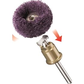 Dremel 320 Kumlu 512S 2 Adet EZ Speed Clic Boya Aşındırıcı Cilalar