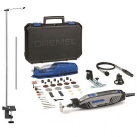 Dremel 4250 3/45 Gravür Taşlama El Motoru 45 Aksesuarlı ve Esnek Mil Askısı