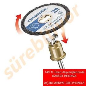 Dremel 5 Adet 38mm Speedclick 2615S476JB Plastik Kesme Diski
