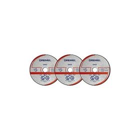 Dremel DSM20 Kompakt Testere ile Uyumlu 3 Adet Metal ve Plastik Kesme Diski