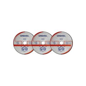 Dremel DSM20 Kompakt Testere ile Uyumlu 3 Adet Metal ve Plastik Kesme Diski