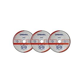 Dremel DSM20 Kompakt Testere ile Uyumlu 3 Adet Metal ve Plastik Kesme Diski