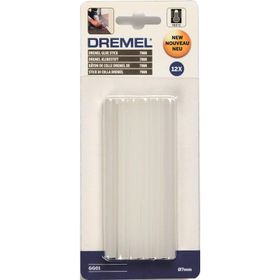 Dremel GG01 12x7 mm Çok Amaçlı Yüksek Sıcaklık Tutkal Çubukları