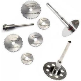 Dremel Proxxon için Ahşap Metal Cam Kesme mini Disk Seti